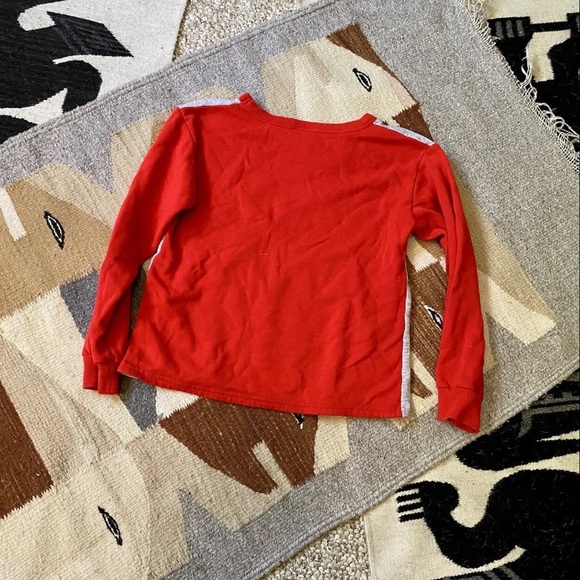 Vintage 90s Red Gray by Sabans Power Ranger Turbo Sweatshirt size 7Y - Picture 5 of 5
